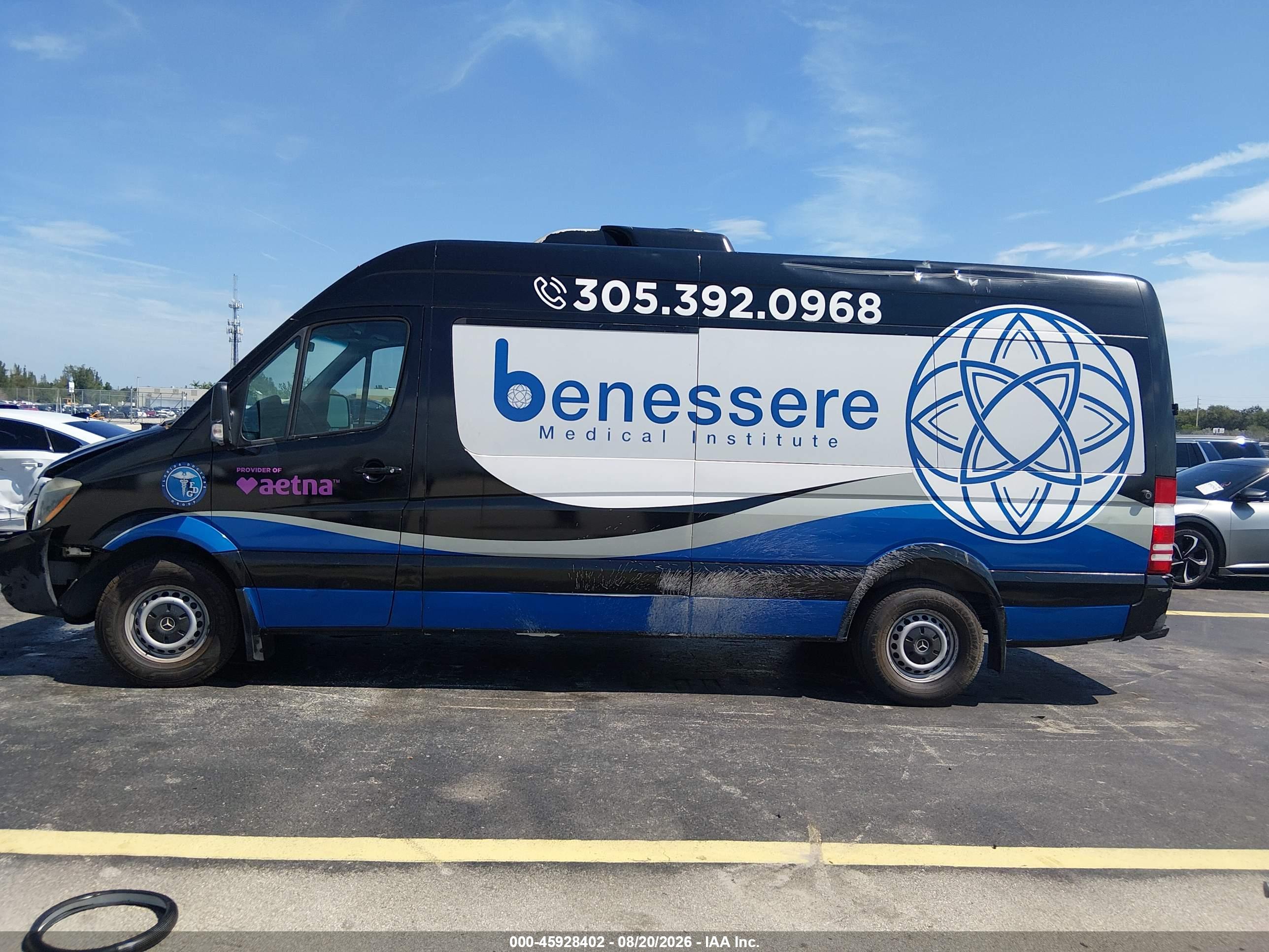 2014 MERCEDES-BENZ SPRINTER 2500 HIGH  ROOF