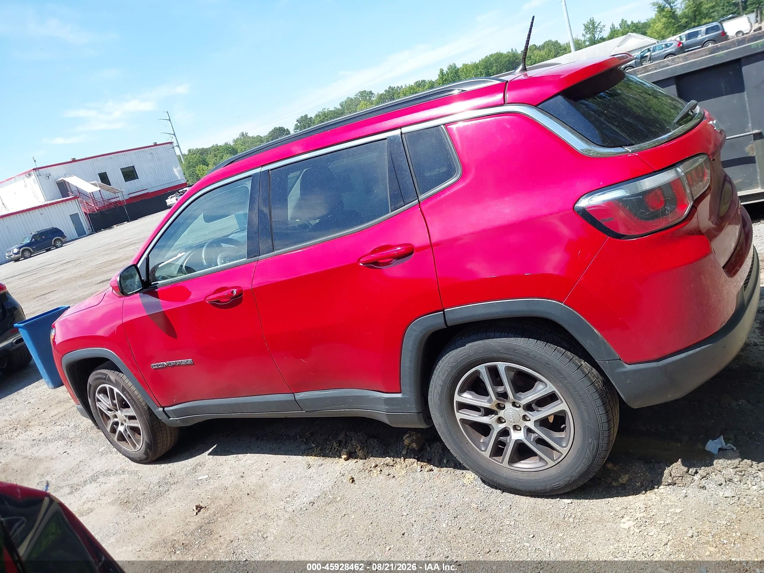 2018 JEEP COMPASS SUN AND WHEEL FWD
