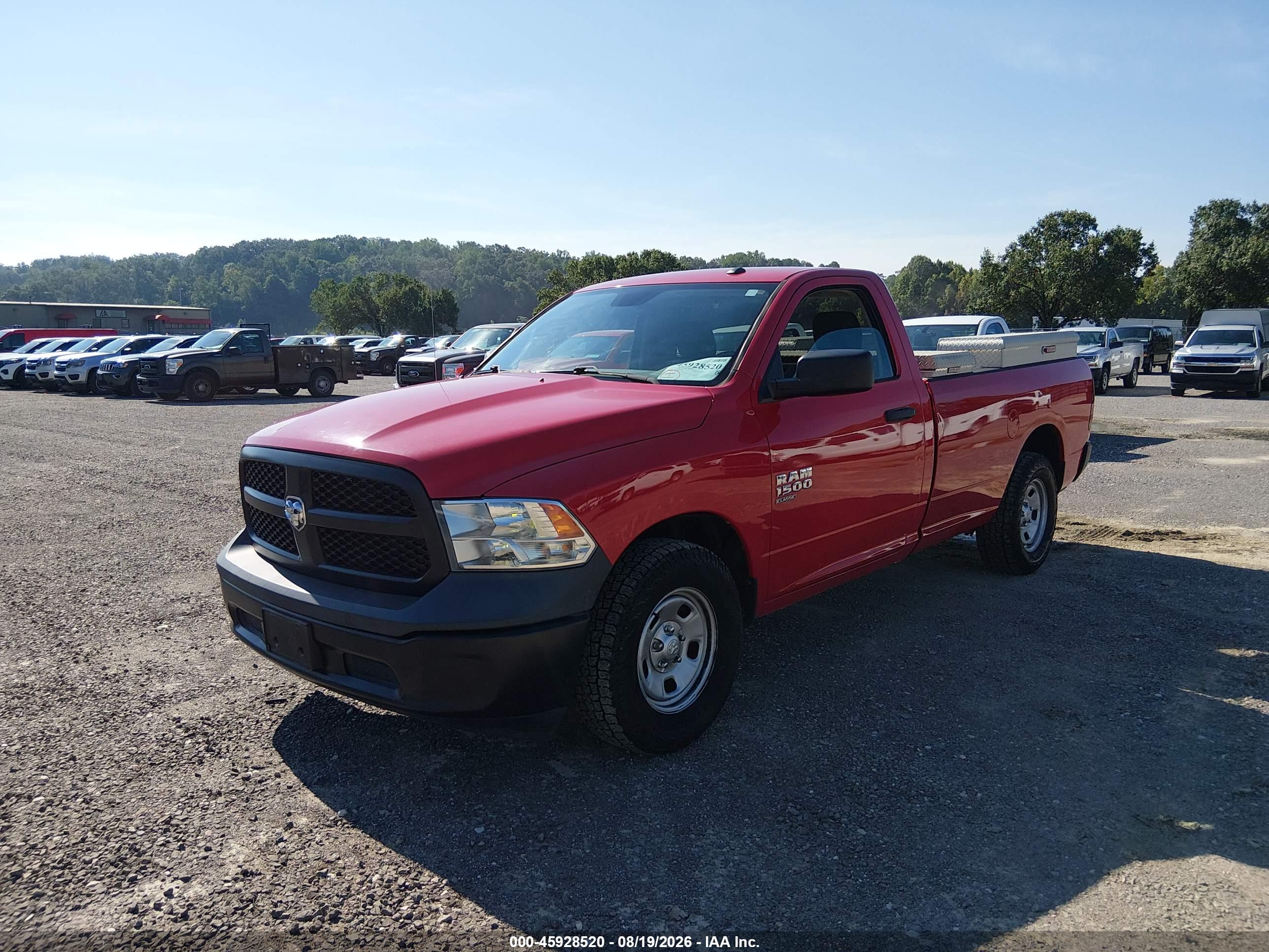 2019 RAM 1500 CLASSIC TRADESMAN  4X2 8' BOX — I2