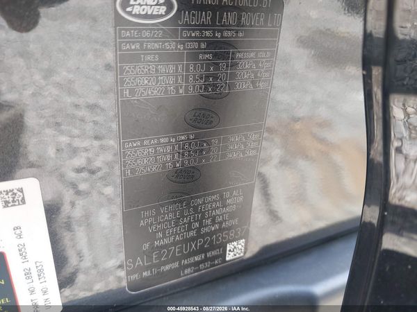 2023 LAND ROVER DEFENDER 110 X-DYNAMIC SE — I9