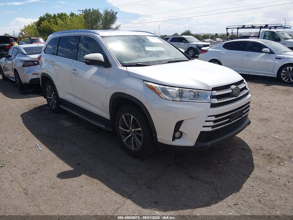 2019 TOYOTA HIGHLANDER XLE