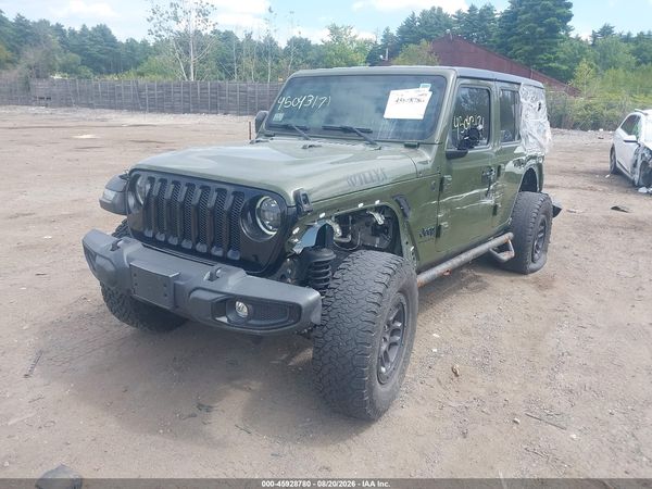 2023 JEEP WRANGLER 4-DOOR WILLYS 4X4 — I2