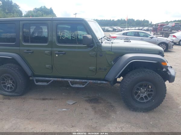 2023 JEEP WRANGLER 4-DOOR WILLYS 4X4 — I116