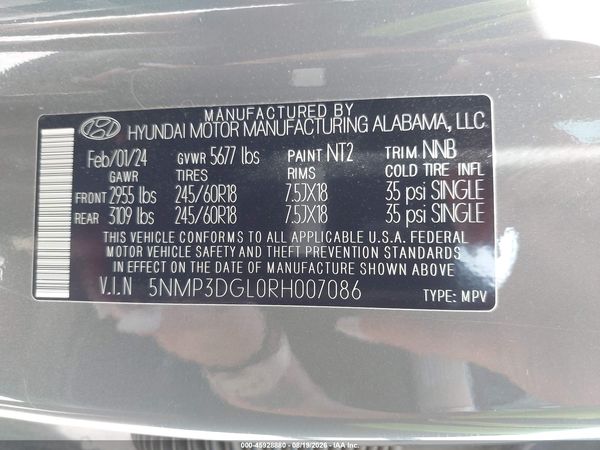 2024 HYUNDAI SANTA FE XRT
