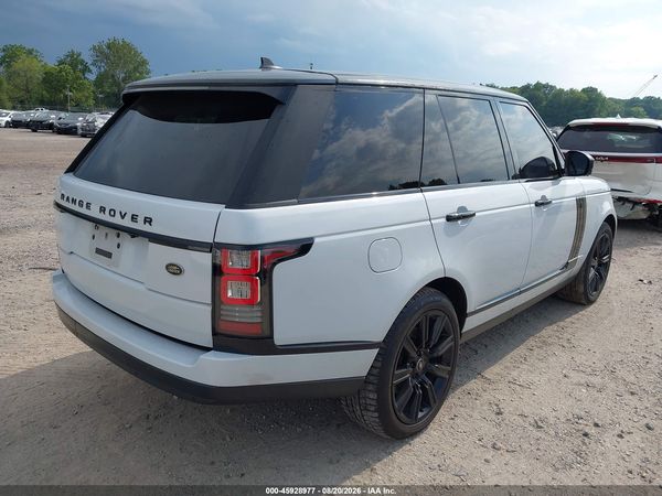 2016 LAND ROVER RANGE ROVER