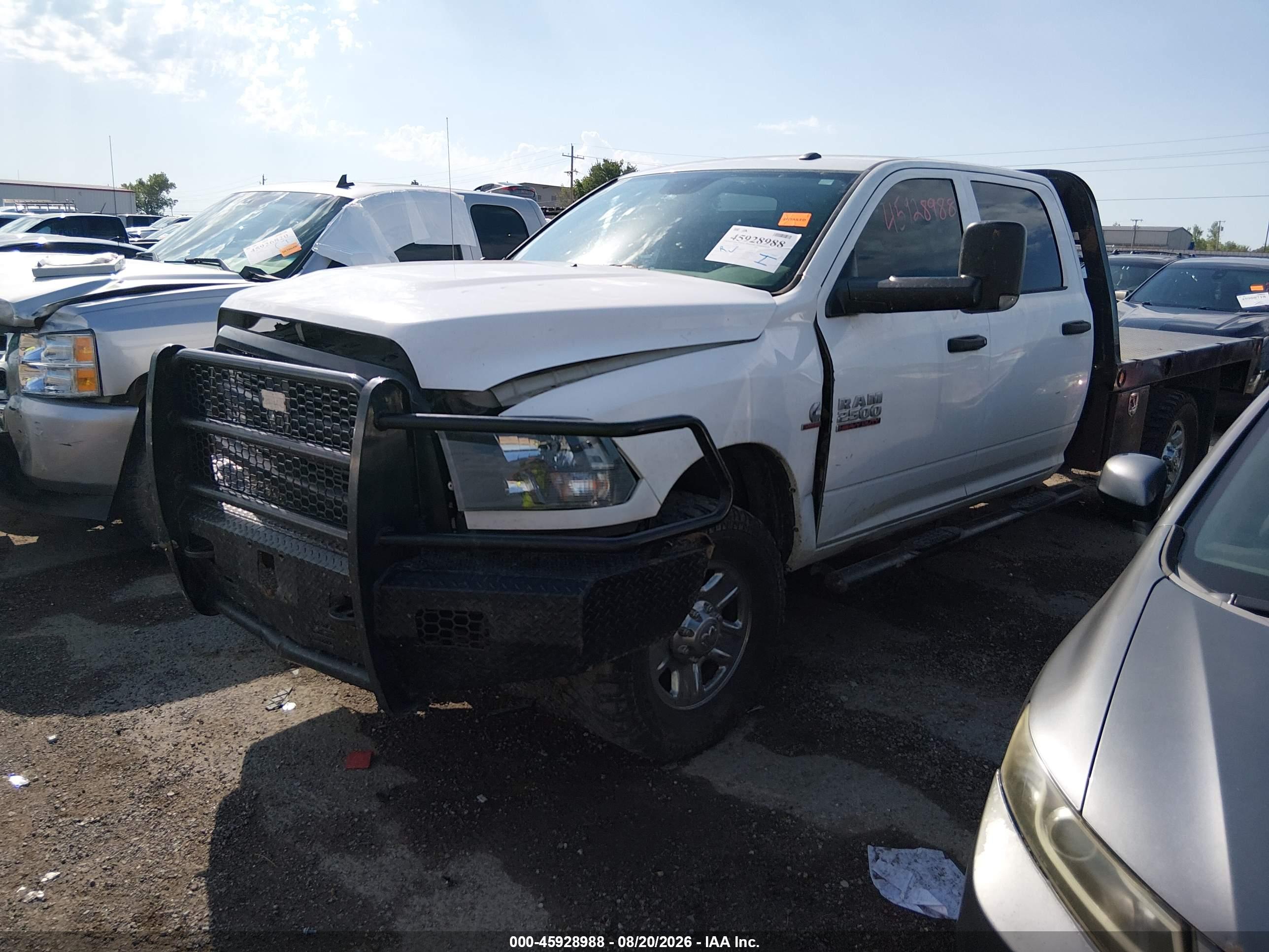 2017 RAM 2500 TRADESMAN  4X4 8' BOX — I2