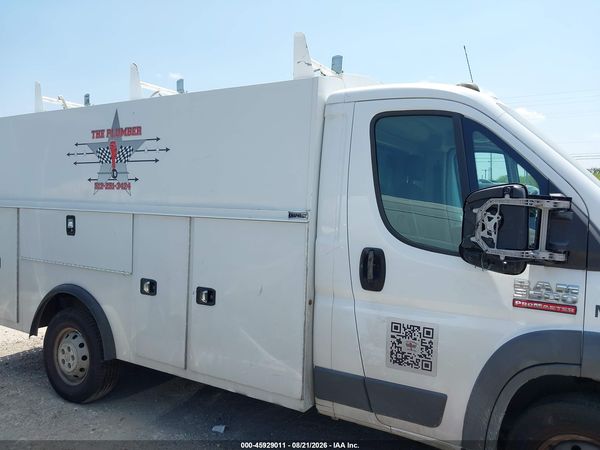 2017 RAM PROMASTER 3500 CUTAWAY LOW ROOF