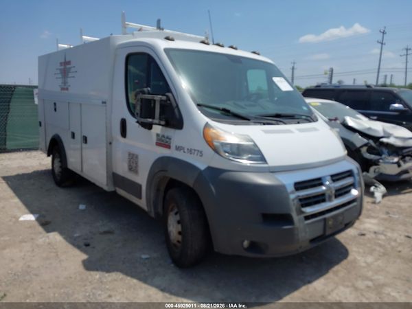 2017 RAM PROMASTER 3500 CUTAWAY LOW ROOF