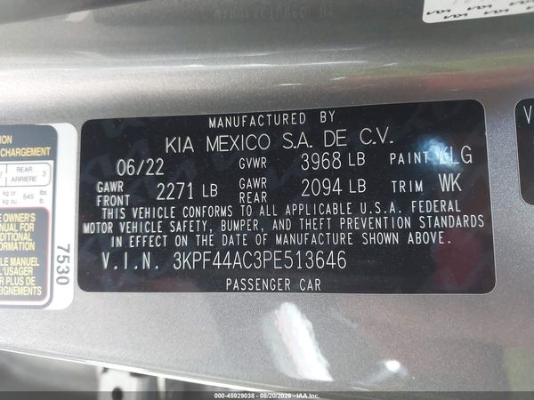 2023 KIA FORTE GT