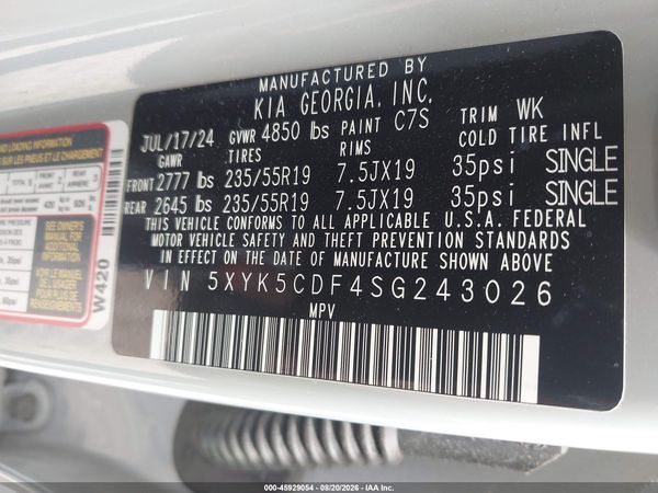 2025 KIA SPORTAGE SX-PRESTIGE
