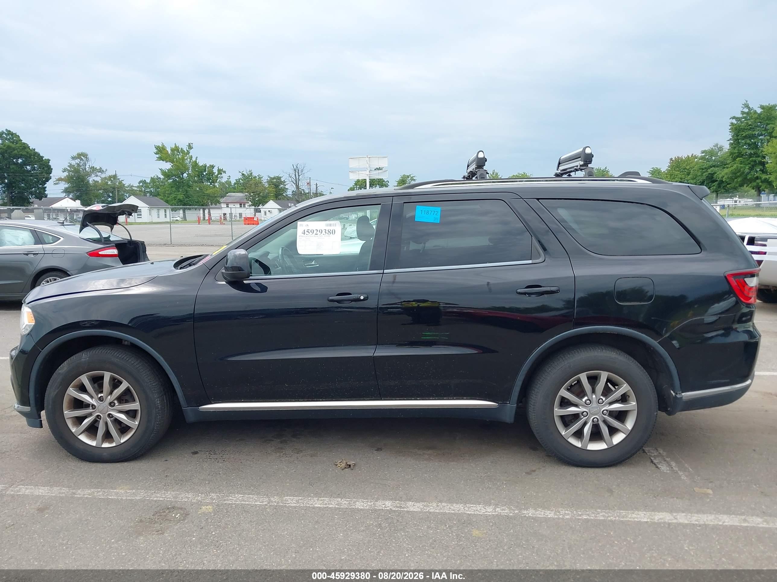 2018 DODGE DURANGO SXT AWD