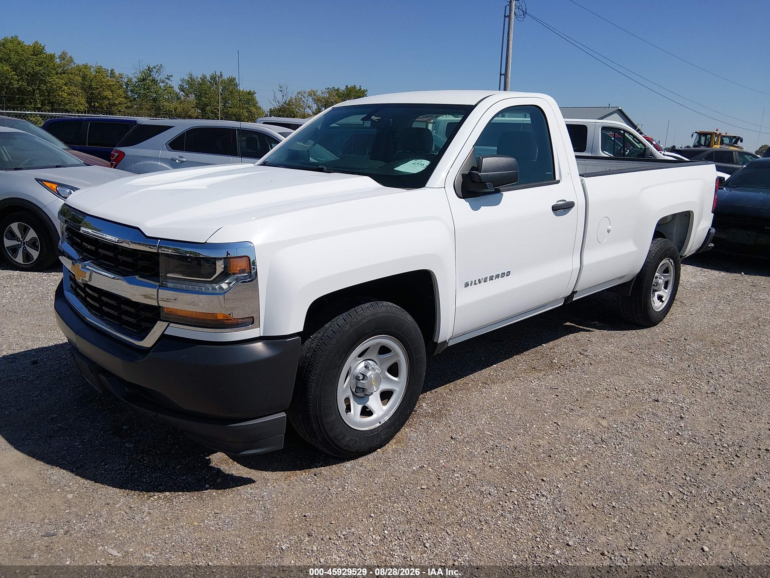 2018 CHEVROLET SILVERADO 1500 WT — I2