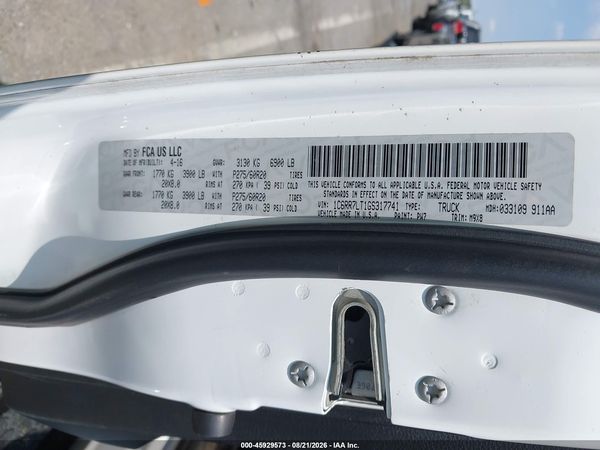 2016 RAM 1500 BIG HORN