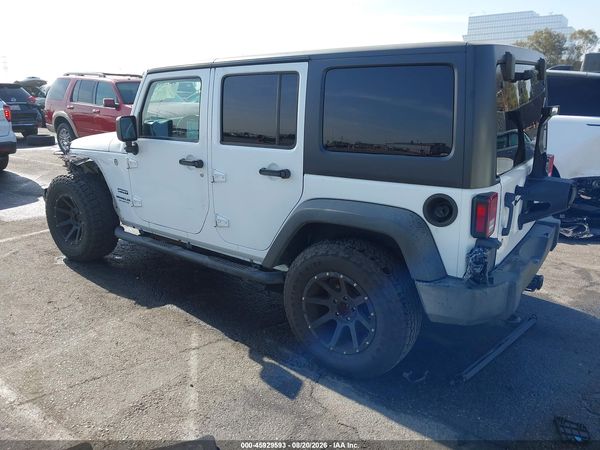 2016 JEEP WRANGLER UNLIMITED SPORT
