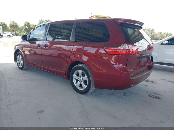 2016 TOYOTA SIENNA L 7 PASSENGER