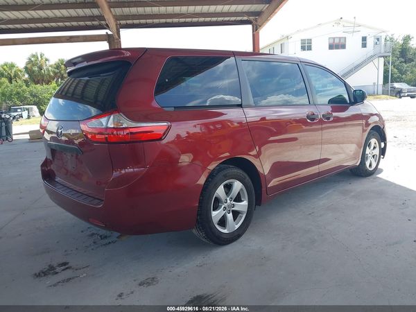 2016 TOYOTA SIENNA L 7 PASSENGER