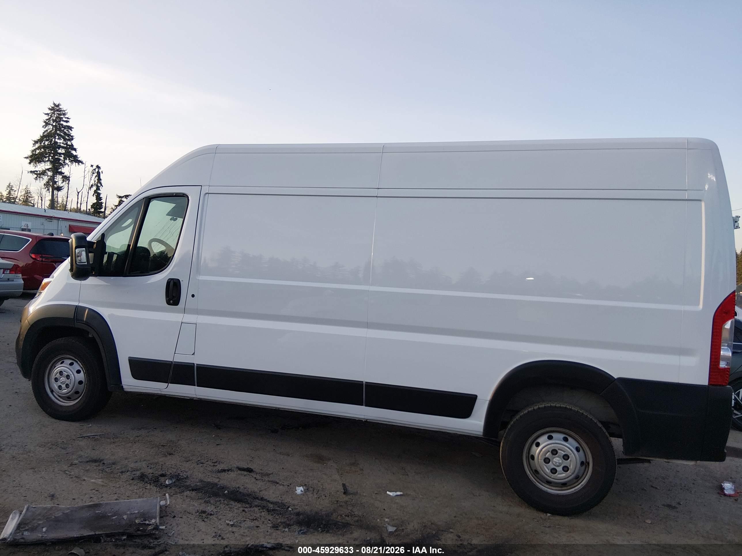 2023 RAM PROMASTER 2500 HIGH ROOF 159 WB