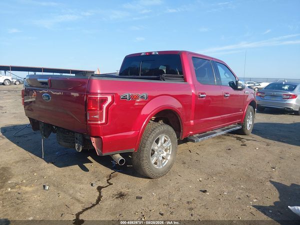 2017 FORD F-150 LARIAT