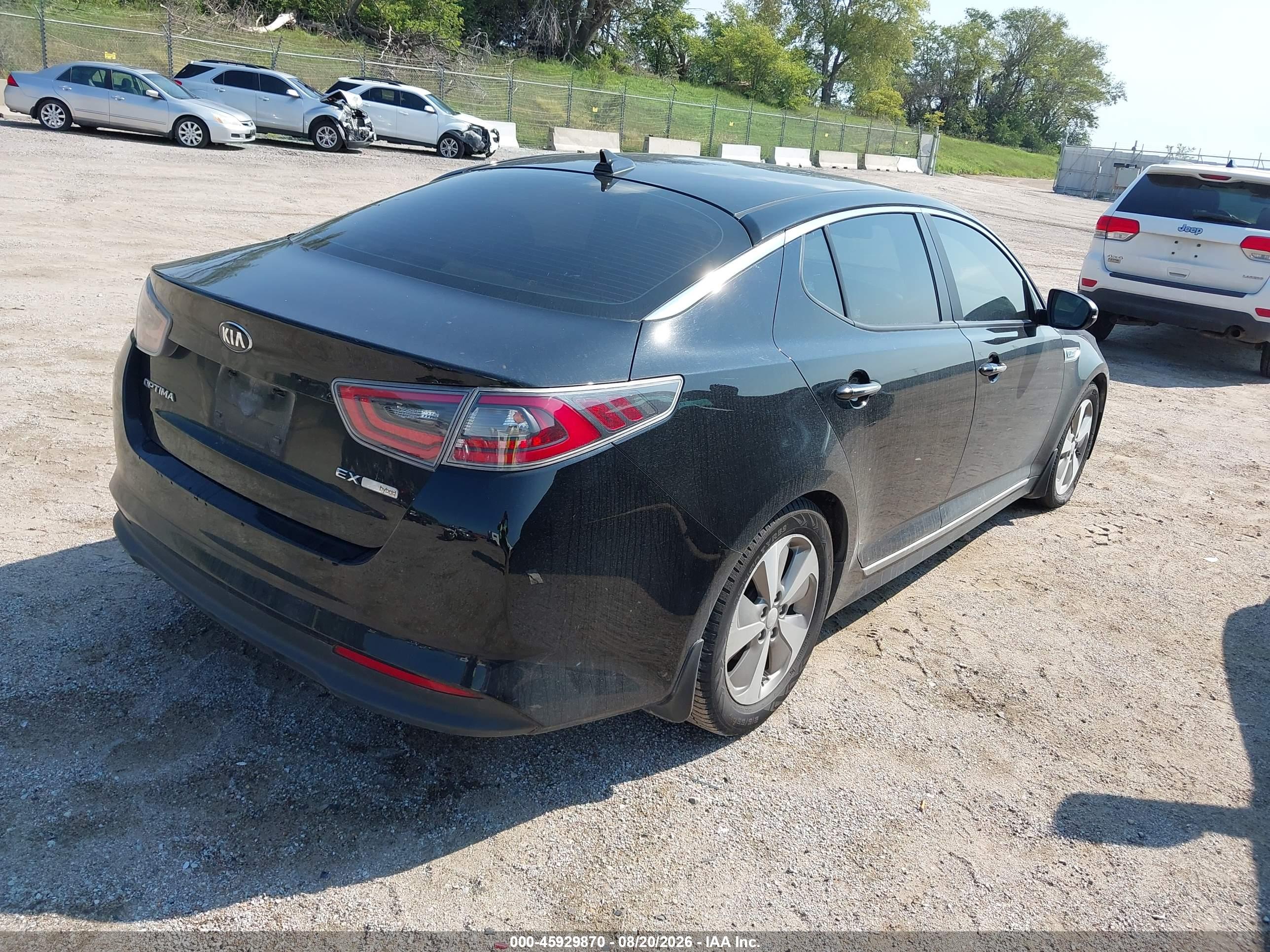 2016 KIA OPTIMA HYBRID EX
