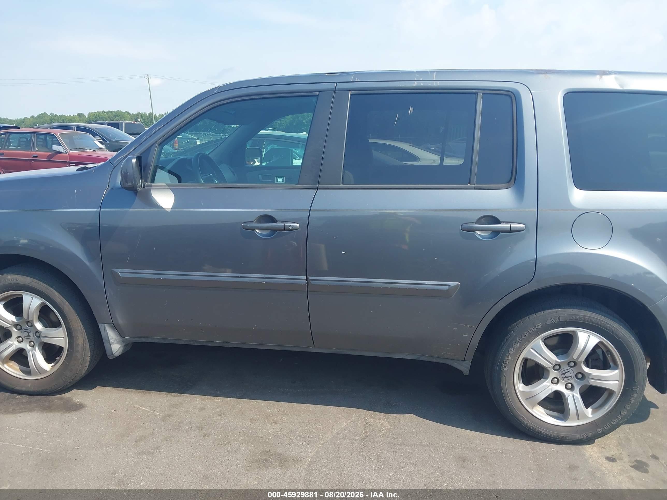 2012 HONDA PILOT EX