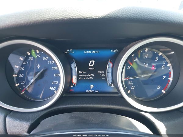 2017 MASERATI GHIBLI