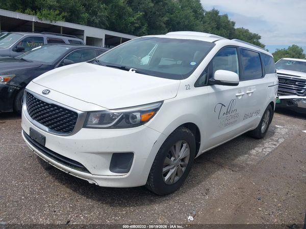 2016 KIA SEDONA LX