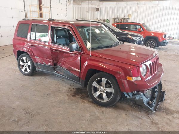 2016 JEEP PATRIOT HIGH ALTITUDE EDITION