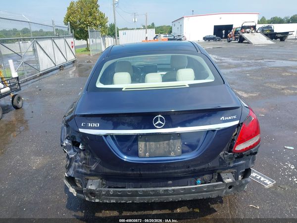 2016 MERCEDES-BENZ C 300 4MATIC