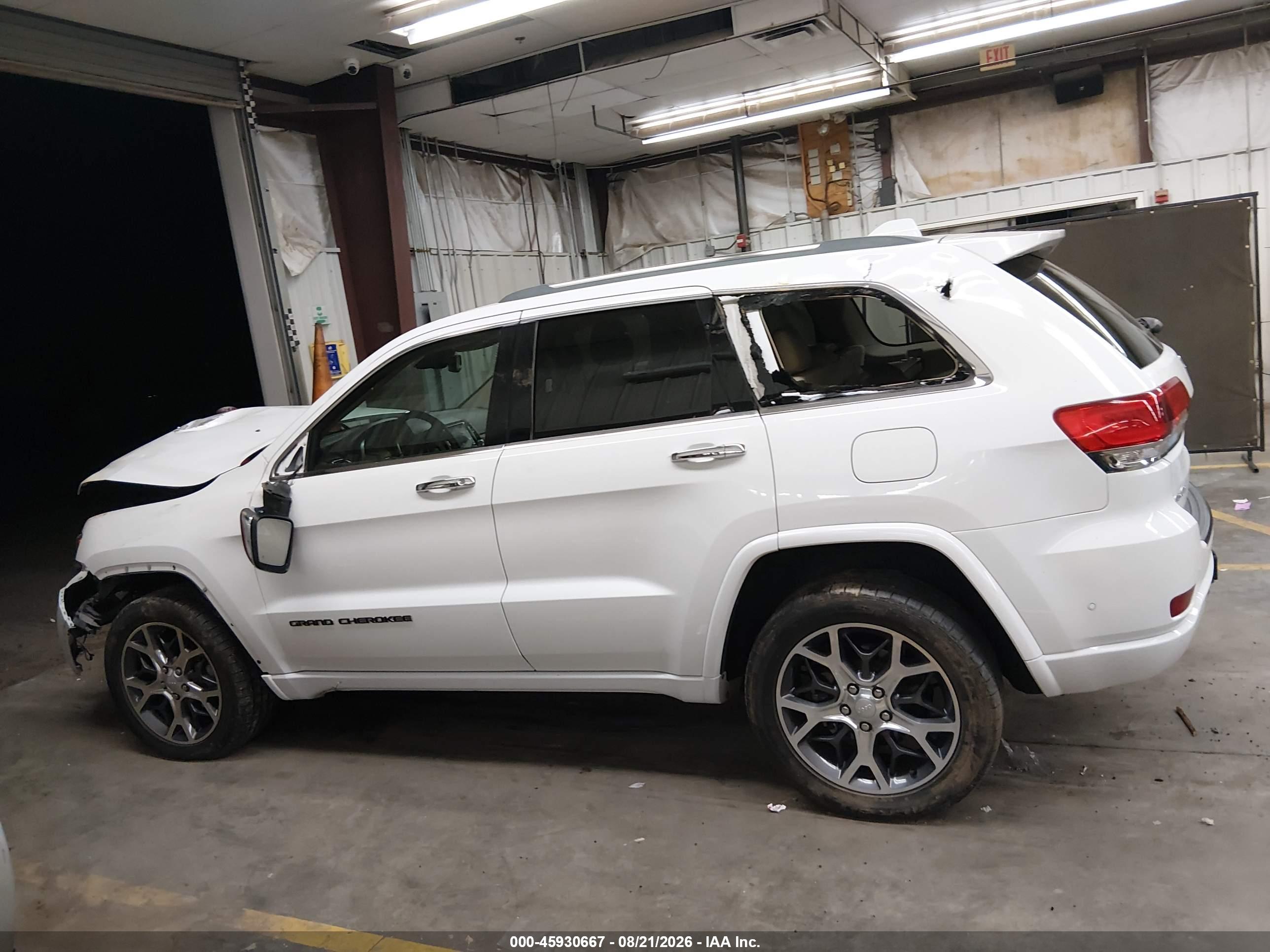2019 JEEP GRAND CHEROKEE OVERLAND 4X4