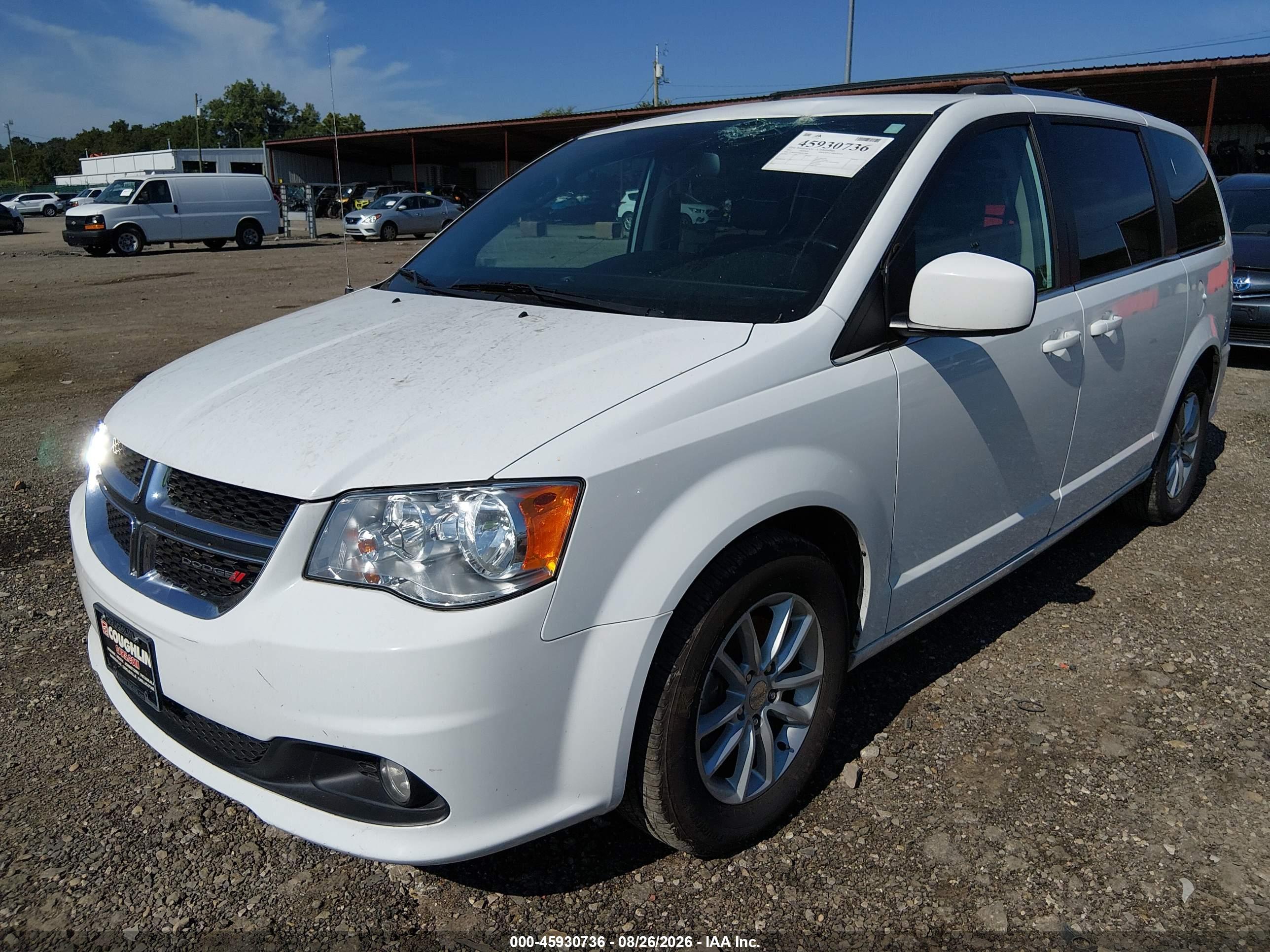 2019 DODGE GRAND CARAVAN SXT — I2
