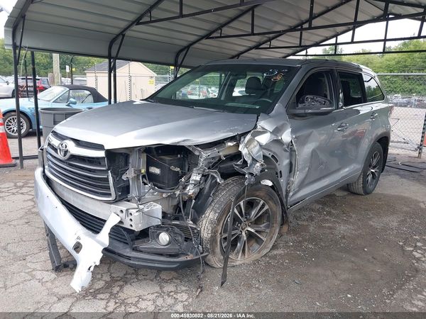 2016 TOYOTA HIGHLANDER XLE V6