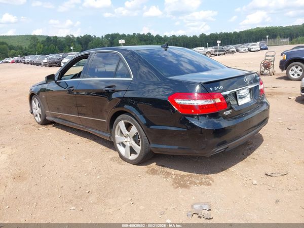2012 MERCEDES-BENZ E 350 4MATIC — I3