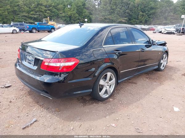 2012 MERCEDES-BENZ E 350 — I4
