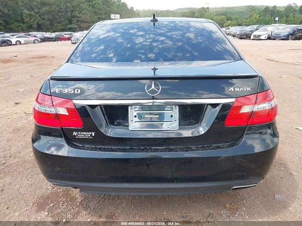 2012 MERCEDES-BENZ E 350 4MATIC — I119