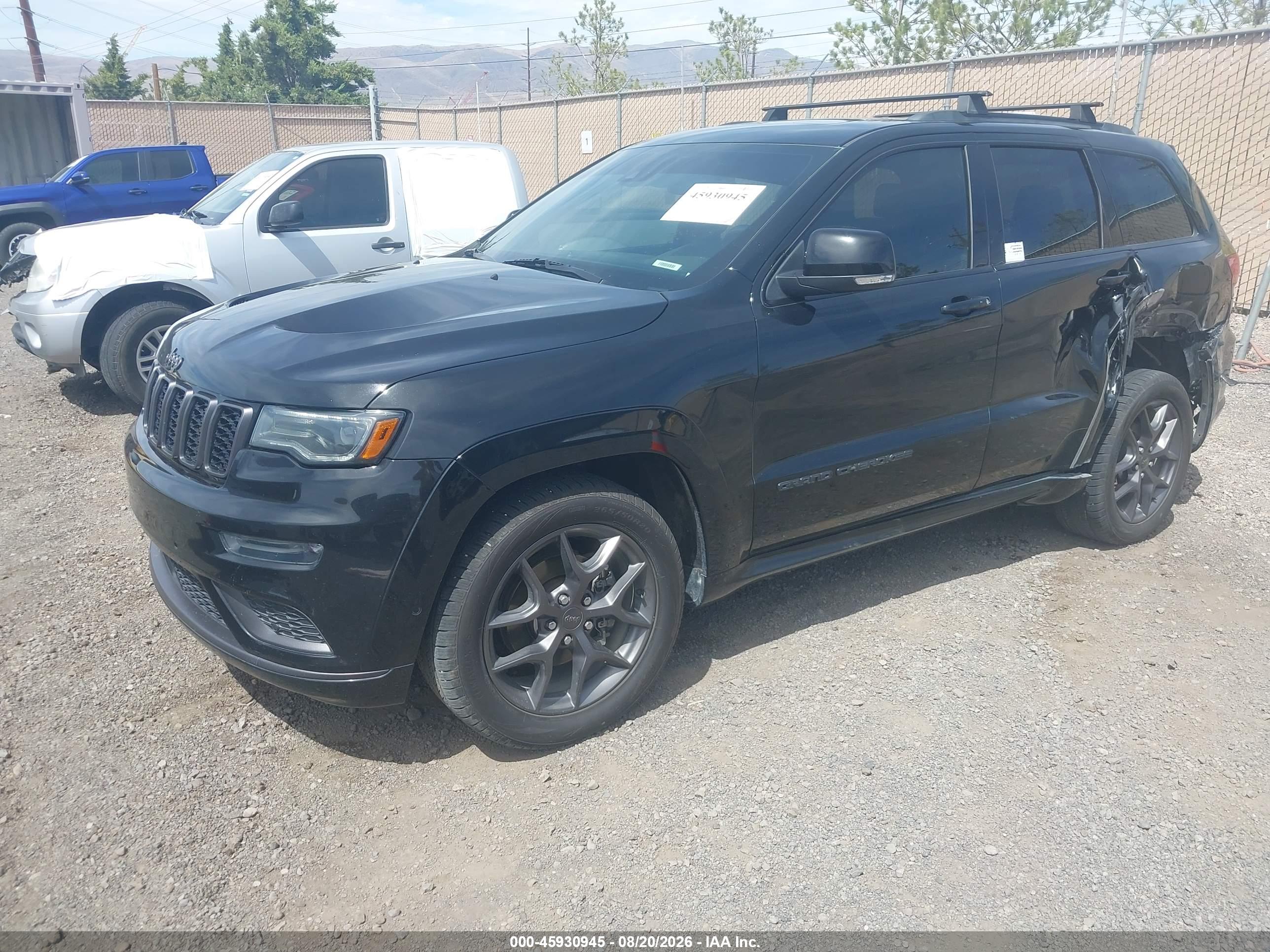 2020 JEEP GRAND CHEROKEE LIMITED X 4X2 — I2