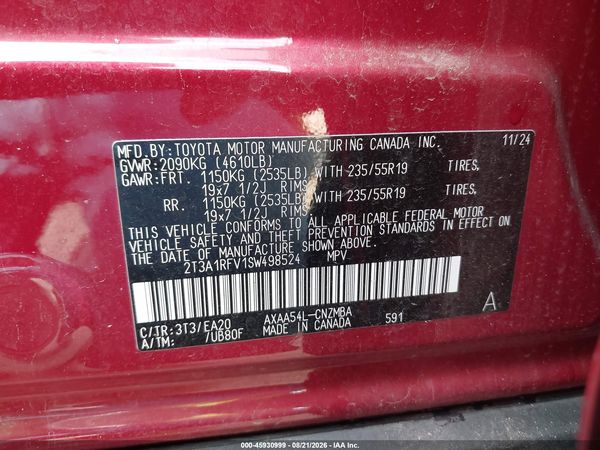 2025 TOYOTA RAV4 XLE PREMIUM