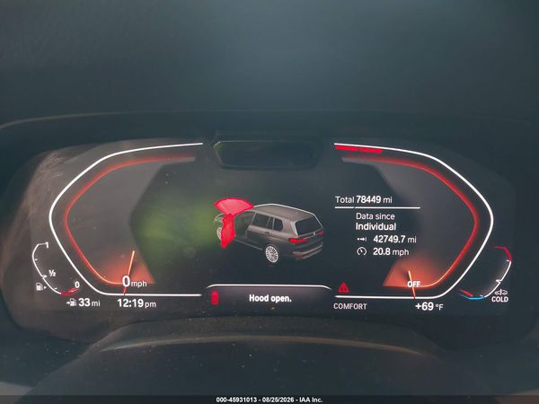 2019 BMW X7 XDRIVE50I