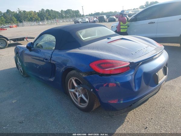 2013 PORSCHE BOXSTER