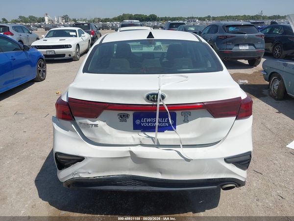 2021 KIA FORTE LXS