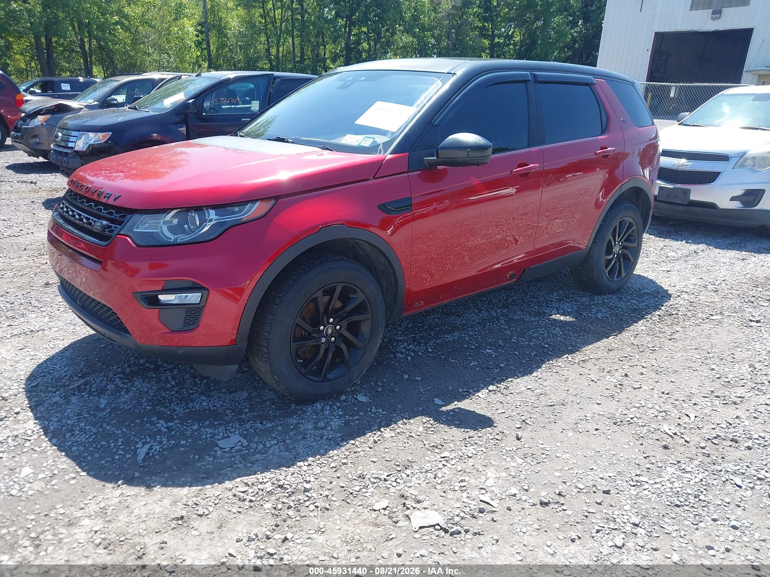 2016 LAND ROVER DISCOVERY SPORT HSE