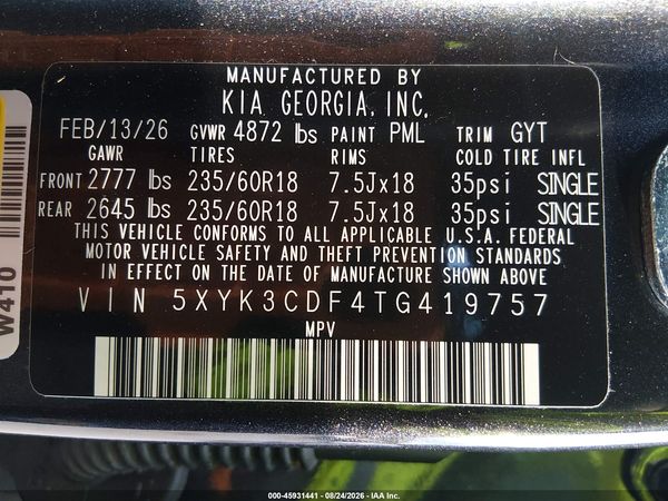 2026 KIA SPORTAGE EX