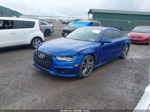 2017 AUDI S7 4.0T PREMIUM PLUS