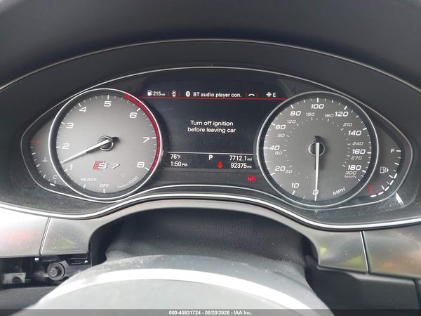 2017 AUDI S7 4.0T PREMIUM PLUS