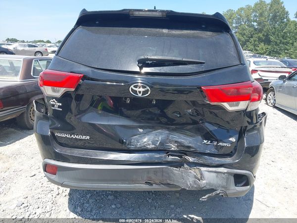 2019 TOYOTA HIGHLANDER XLE — I6