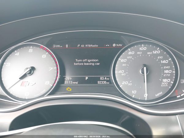 2015 AUDI S7 4.0T