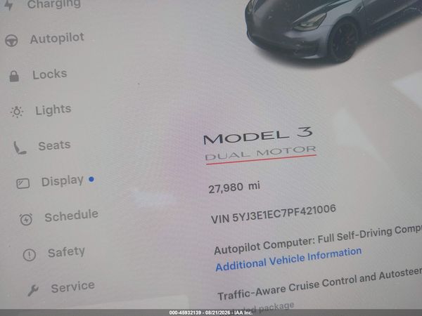 2023 TESLA MODEL 3 — I118