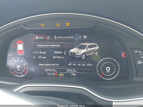 2017 AUDI Q7 2.0T PREMIUM