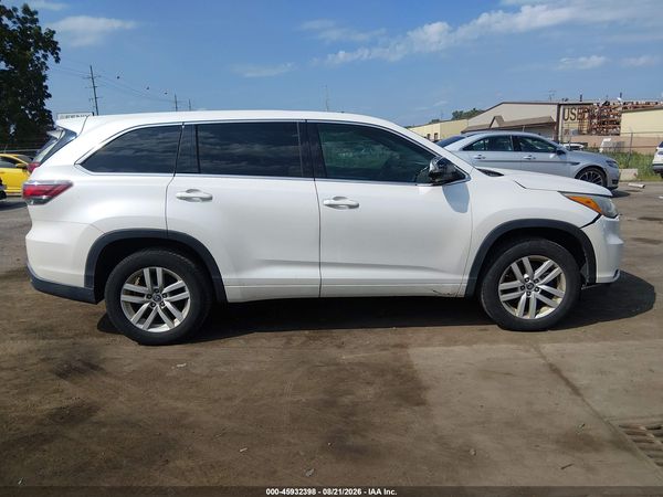 2016 TOYOTA HIGHLANDER LE V6