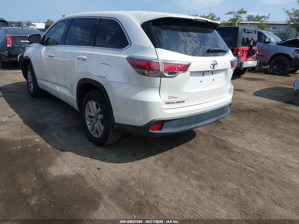 2016 TOYOTA HIGHLANDER LE V6