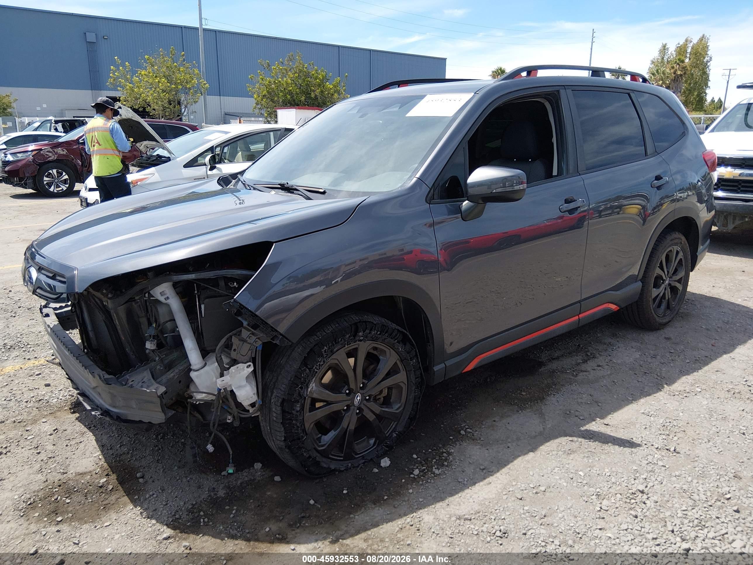 2022 SUBARU FORESTER SPORT — I2